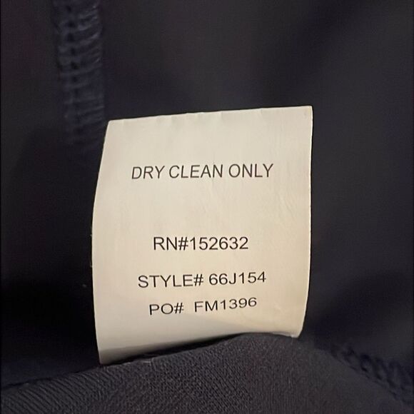 Peace of Cloth Black Full Zip Jacket Womens Size Medium Minimalist Travel Work - Picture 11 of 11